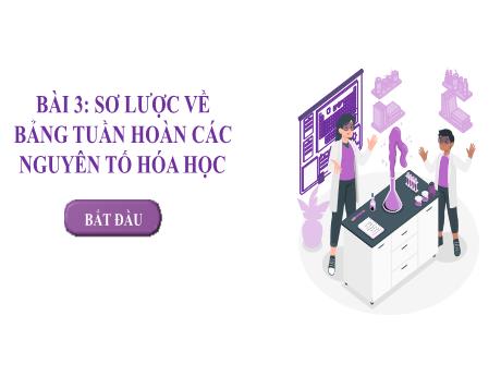 Bài giảng Khoa học tự nhiên Lớp 7 - Bài 3: Sơ lược về bảng tuần hoàn các nguyên tố Hóa học