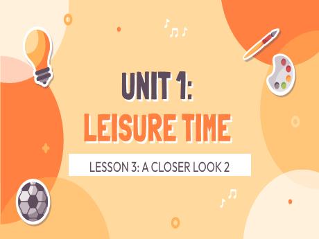 Bài giảng Tiếng Anh 9 - Unit 1, Bài 3: A closer look 2