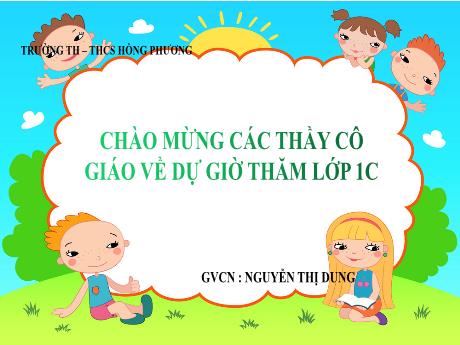 Bài giảng Tiếng Việt 1 - Bài 28 Y y - Nguyễn Thị Dung